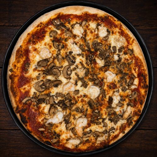 Gamberi E Funghi
